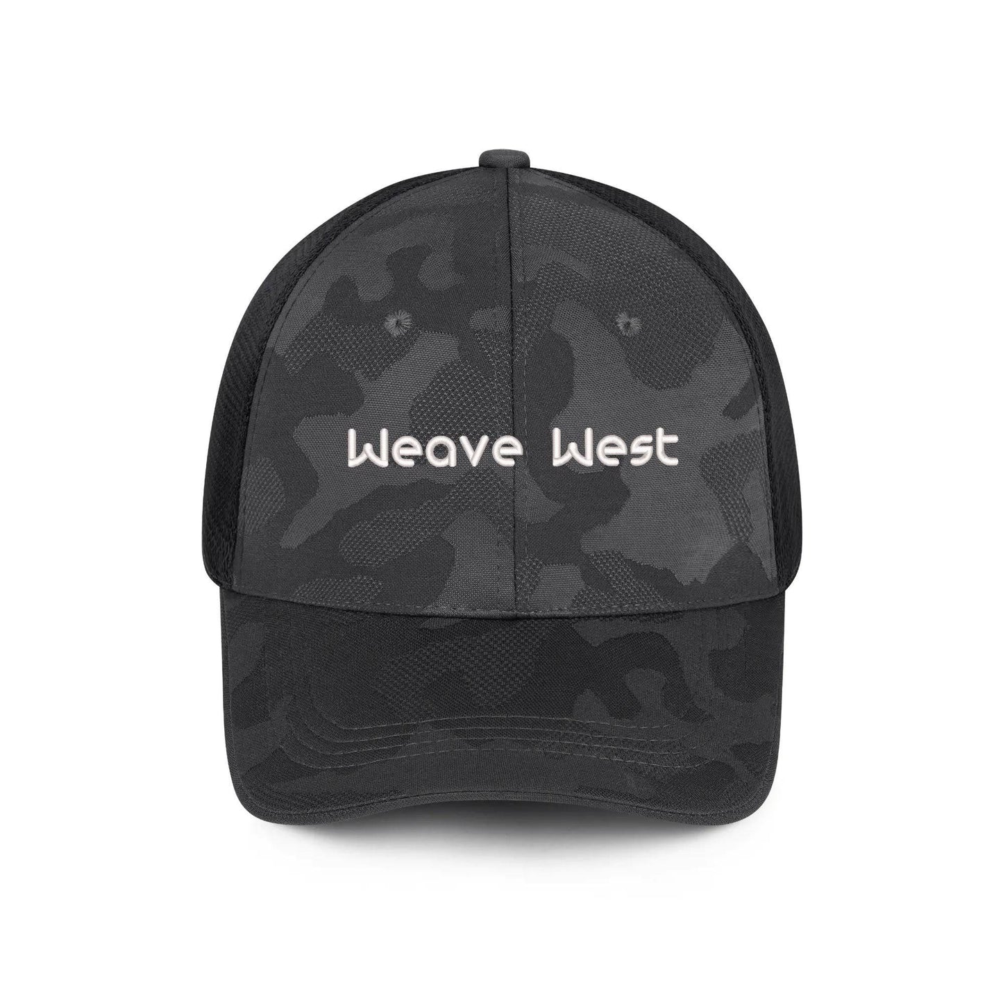 Half Mesh Sport Camo Hat - Weave West