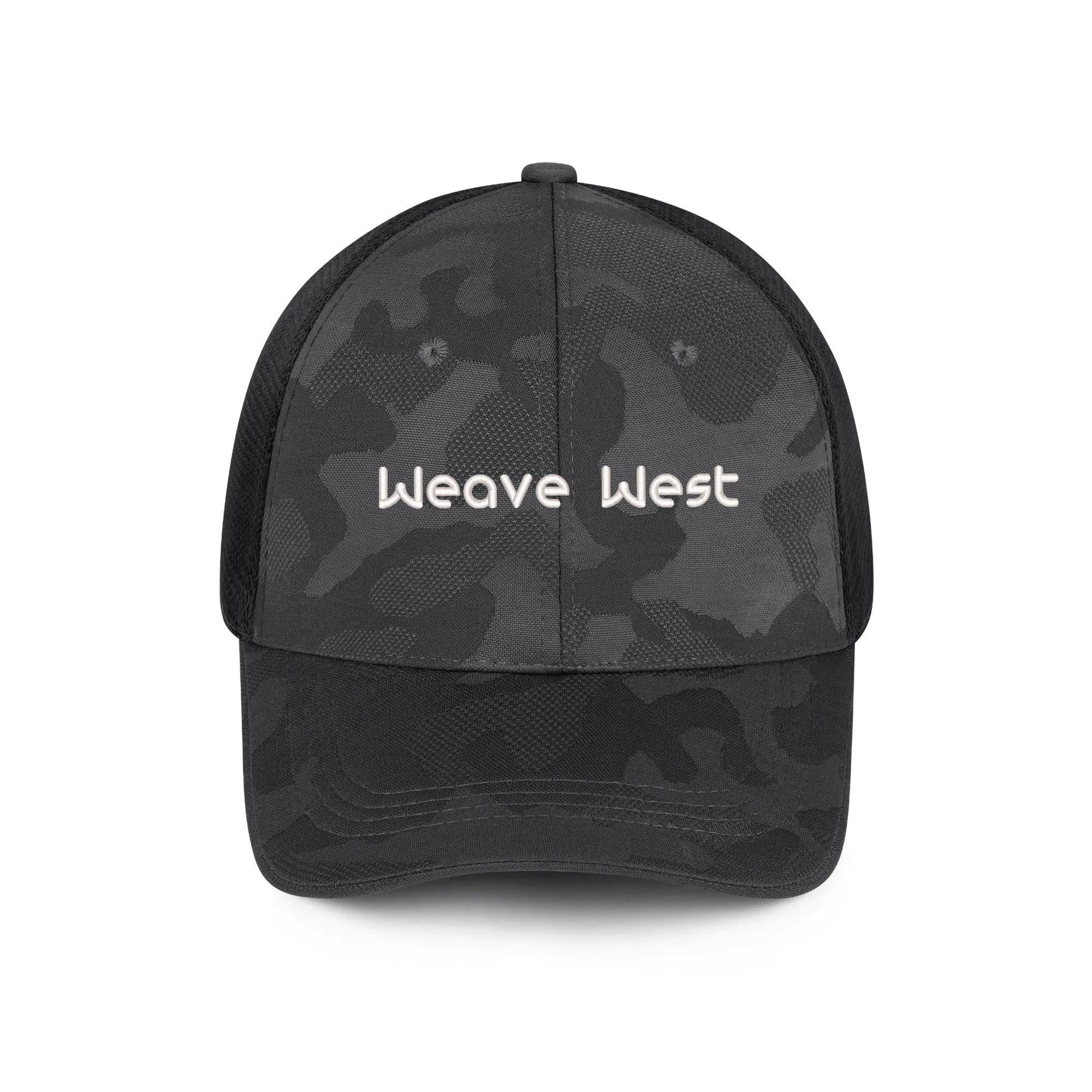 Half Mesh Sport Camo Hat - Weave West