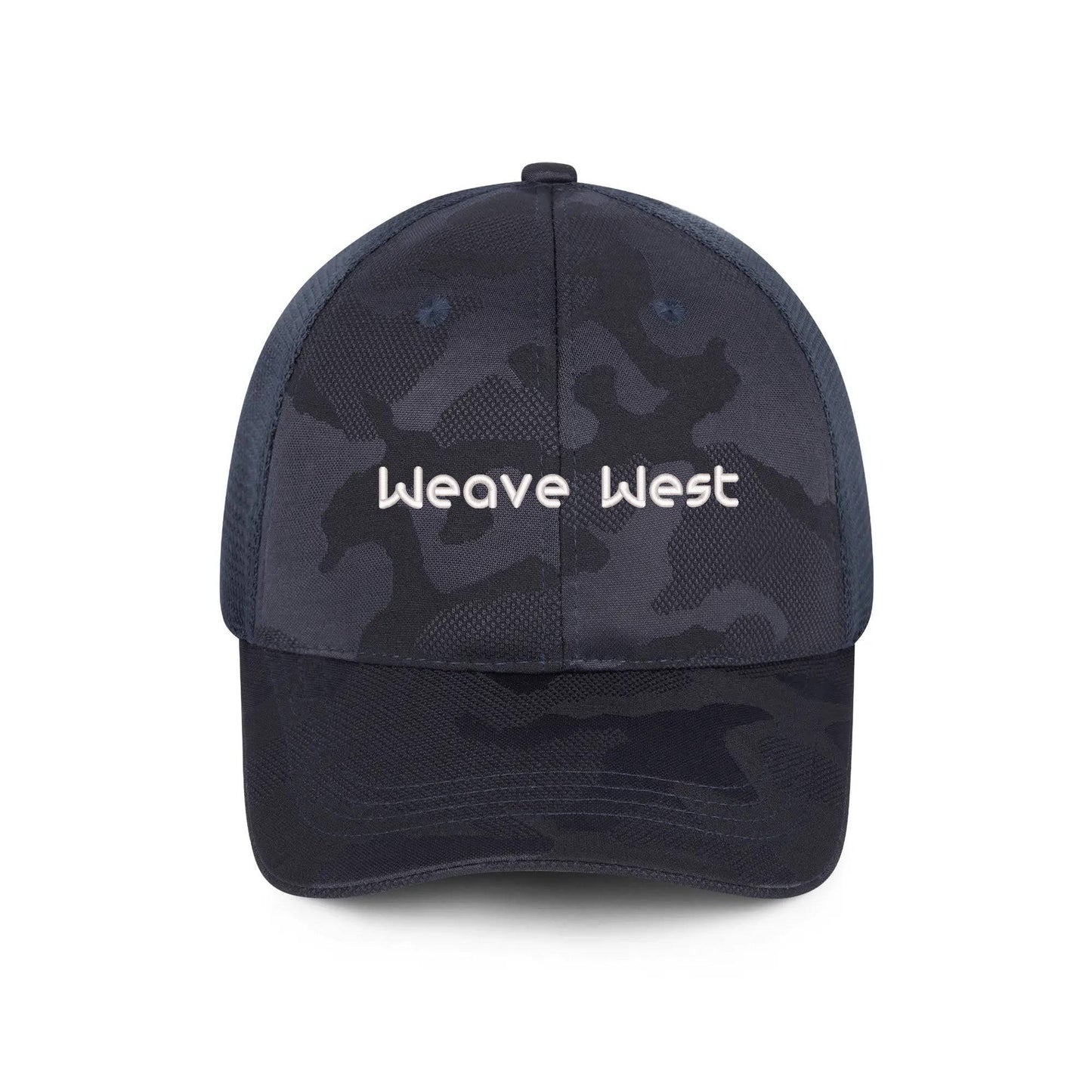 Half Mesh Sport Camo Hat - Weave West