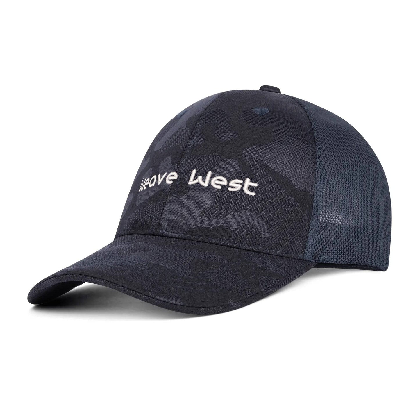 Half Mesh Sport Camo Hat - Weave West