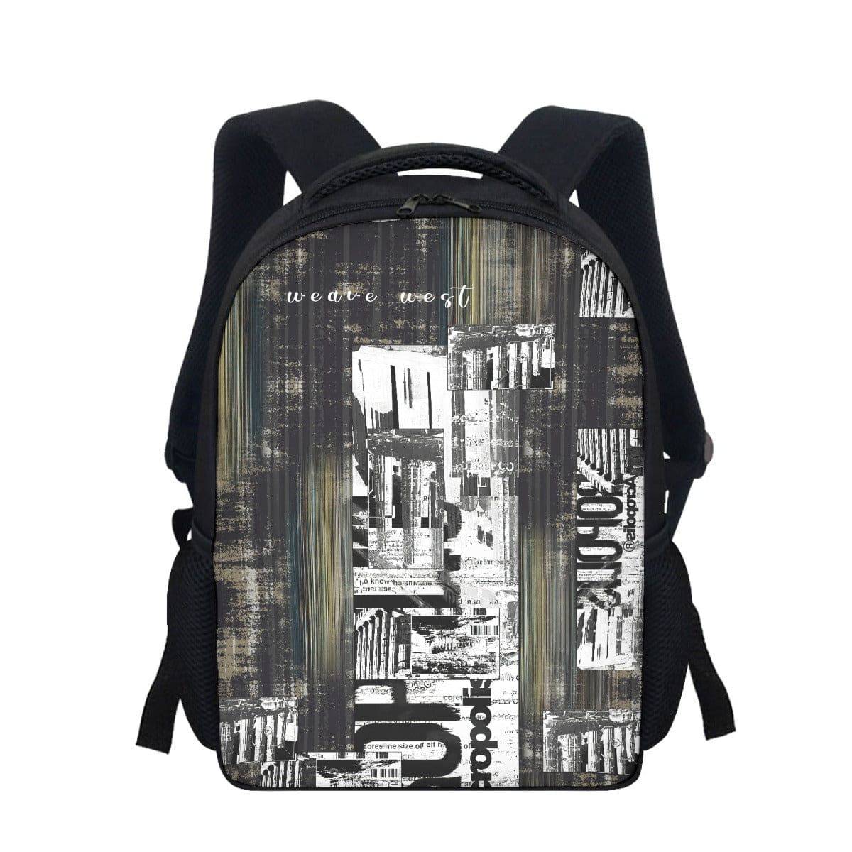 Casual Backpack Wood Painting - Weave West