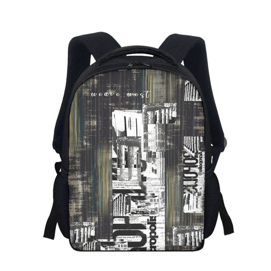 Casual Backpack Wood Painting - Weave West
