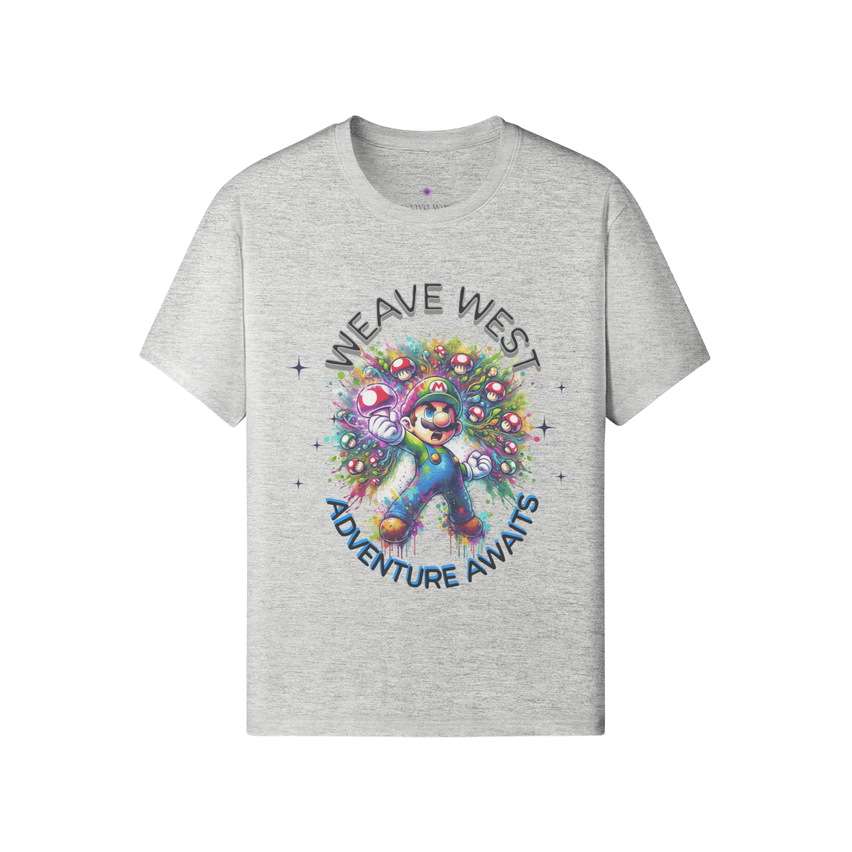 Premium Classic Fit Cotton Tee (Mario) - Weave West