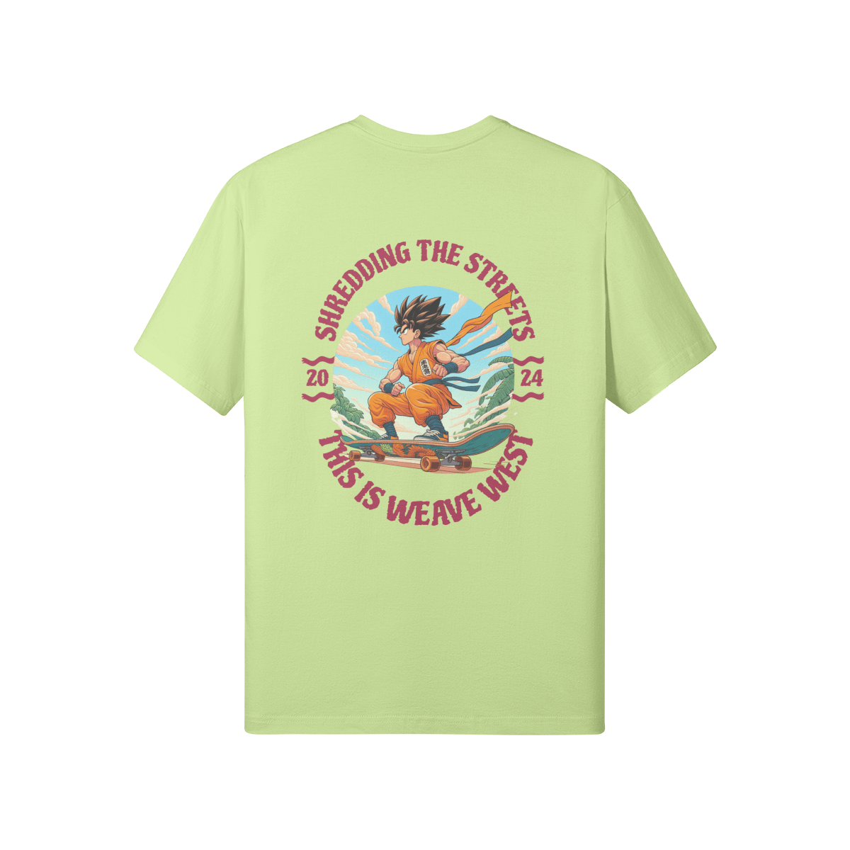 Premium Regular Fit Cotton Tee (Shredding The Streets) - Weave West
