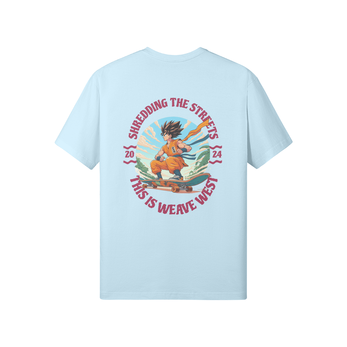Premium Regular Fit Cotton Tee (Shredding The Streets) - Weave West