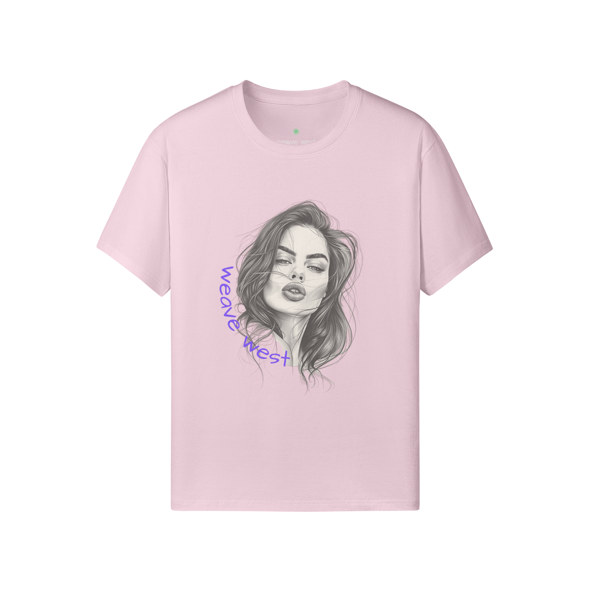 Women High Quality Soft Cotton Tee Angelina - Weave West