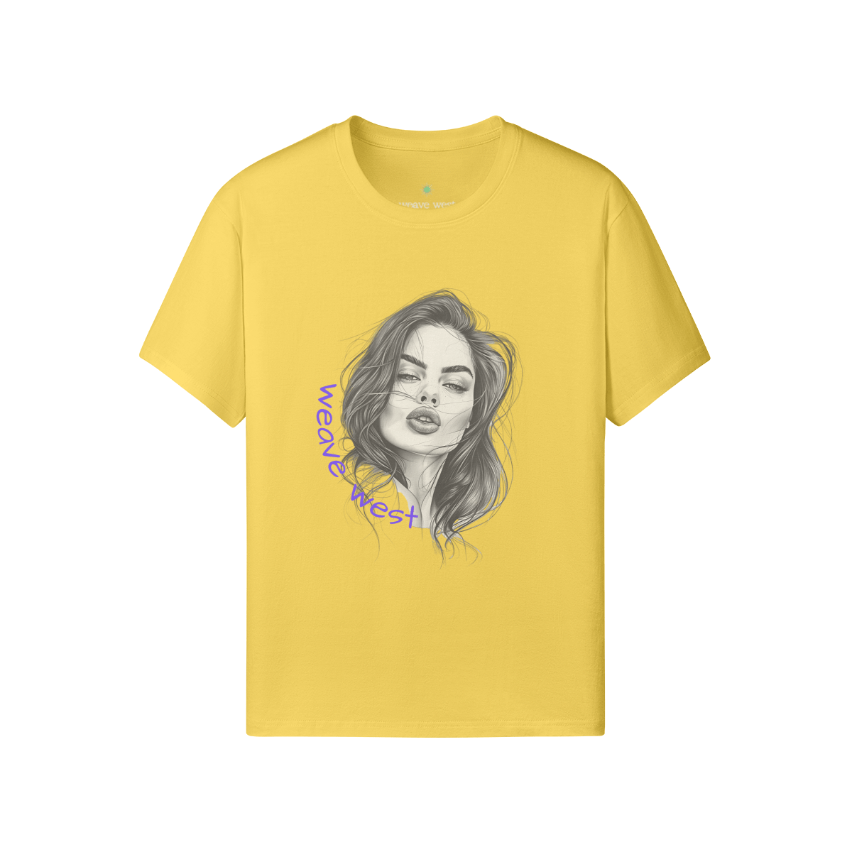 Women High Quality Soft Cotton Tee Angelina - Weave West