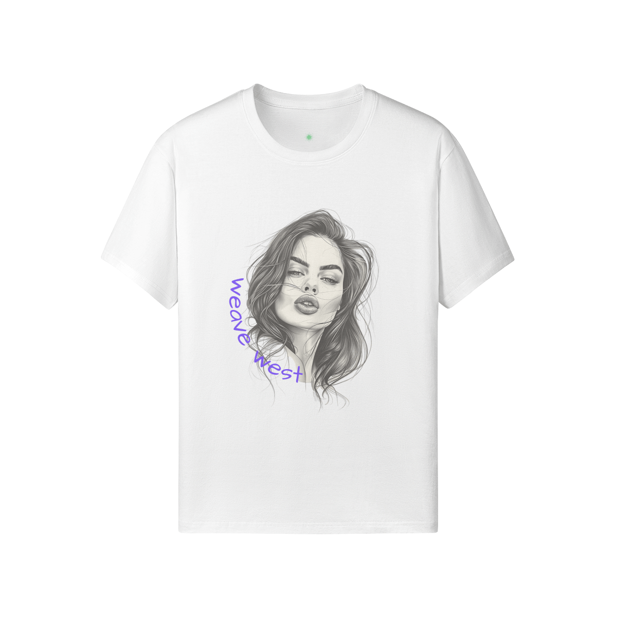 Women High Quality Soft Cotton Tee Angelina - Weave West