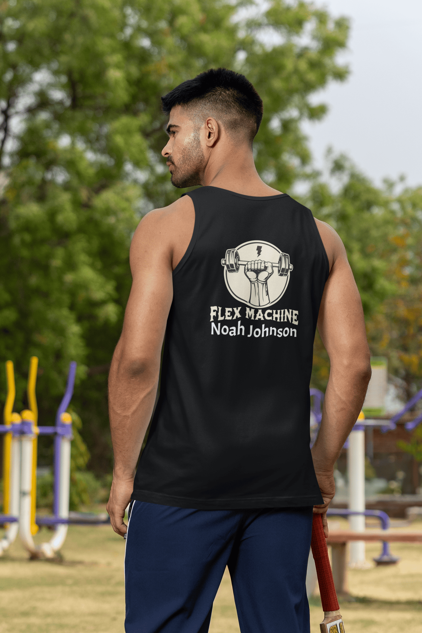 Body Fit Personalized Tank Top (Flex Machine) - Weave West