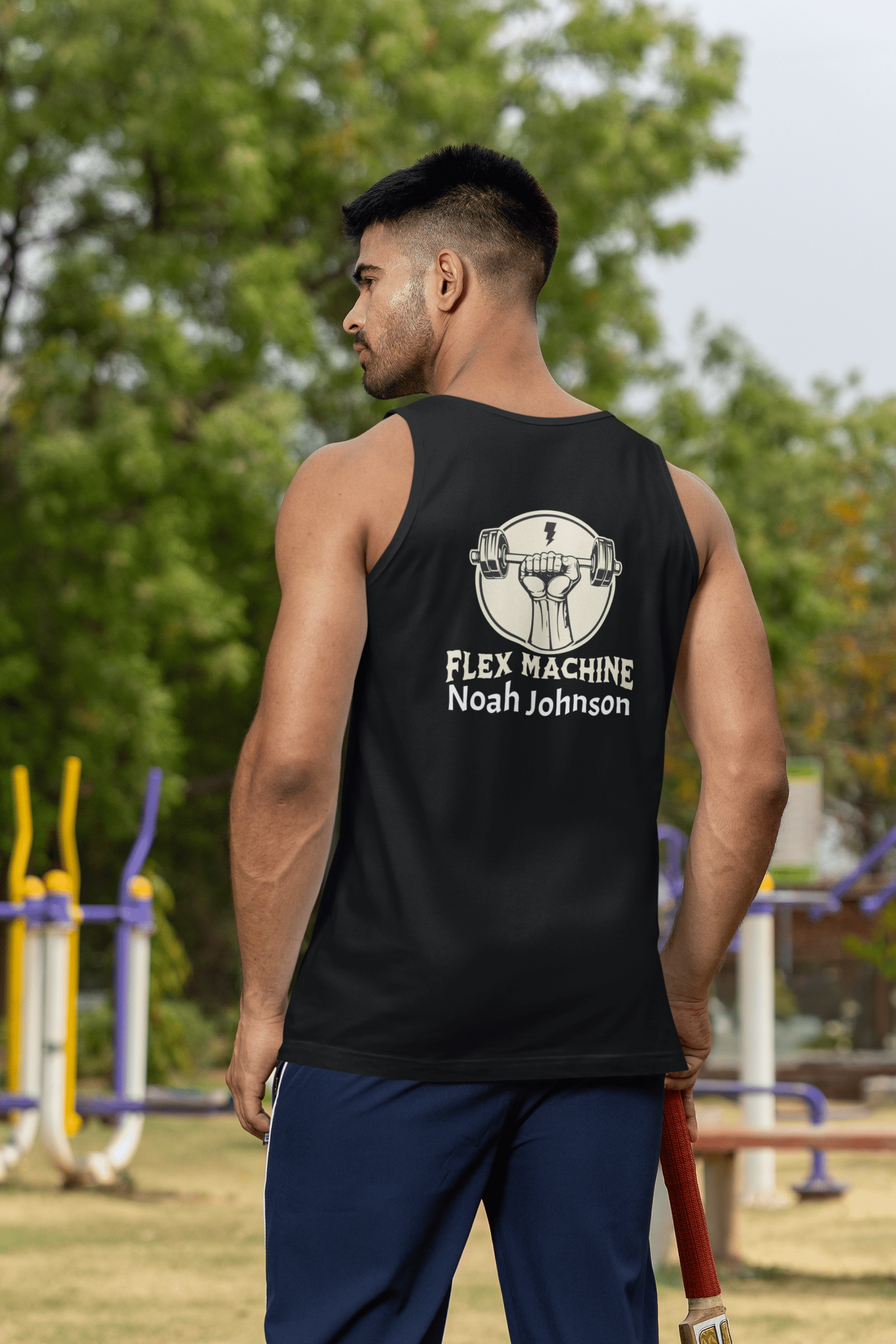 Body Fit Personalized Tank Top (Flex Machine) - Weave West