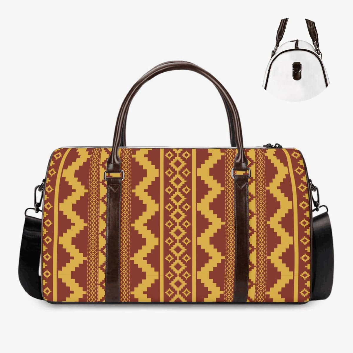 Classic Luggage Satchel Pattern1 - Weave West