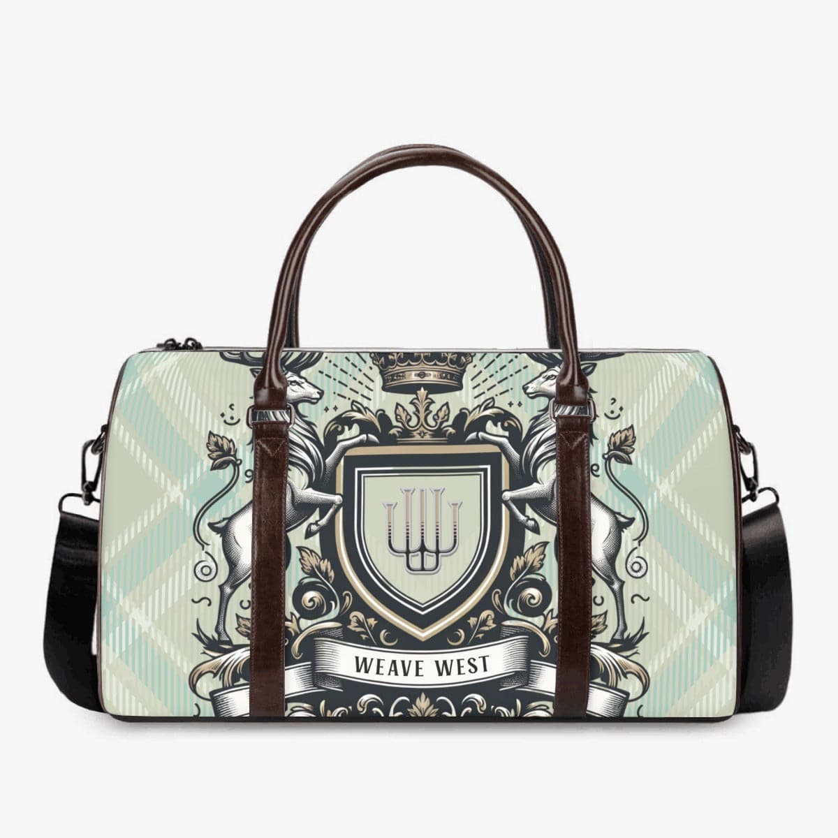 Classic Luggage Satchel Weave West Crest - Weave West