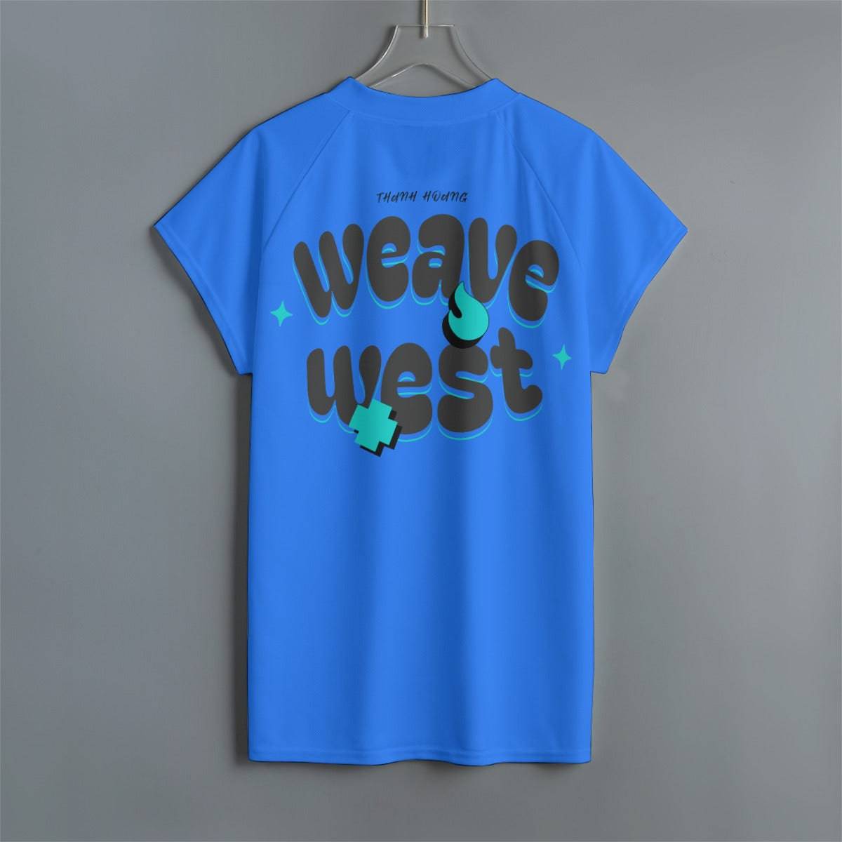 High Quality Polyester Raglan Sleeves Tee (Customized For Thanh) 2 - Weave West