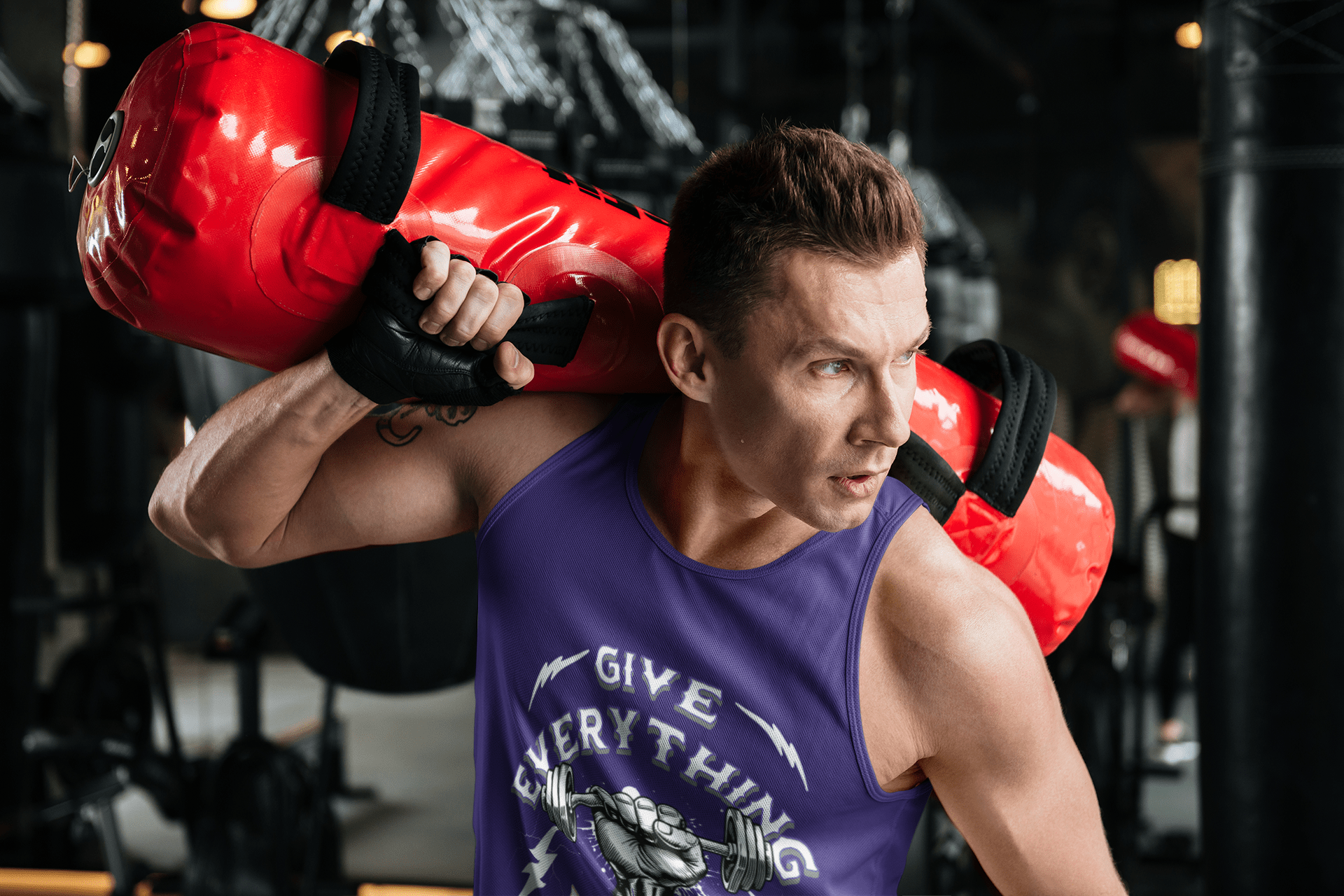 Quick Drying Body Fit Tank (Give Everything) - Weave West