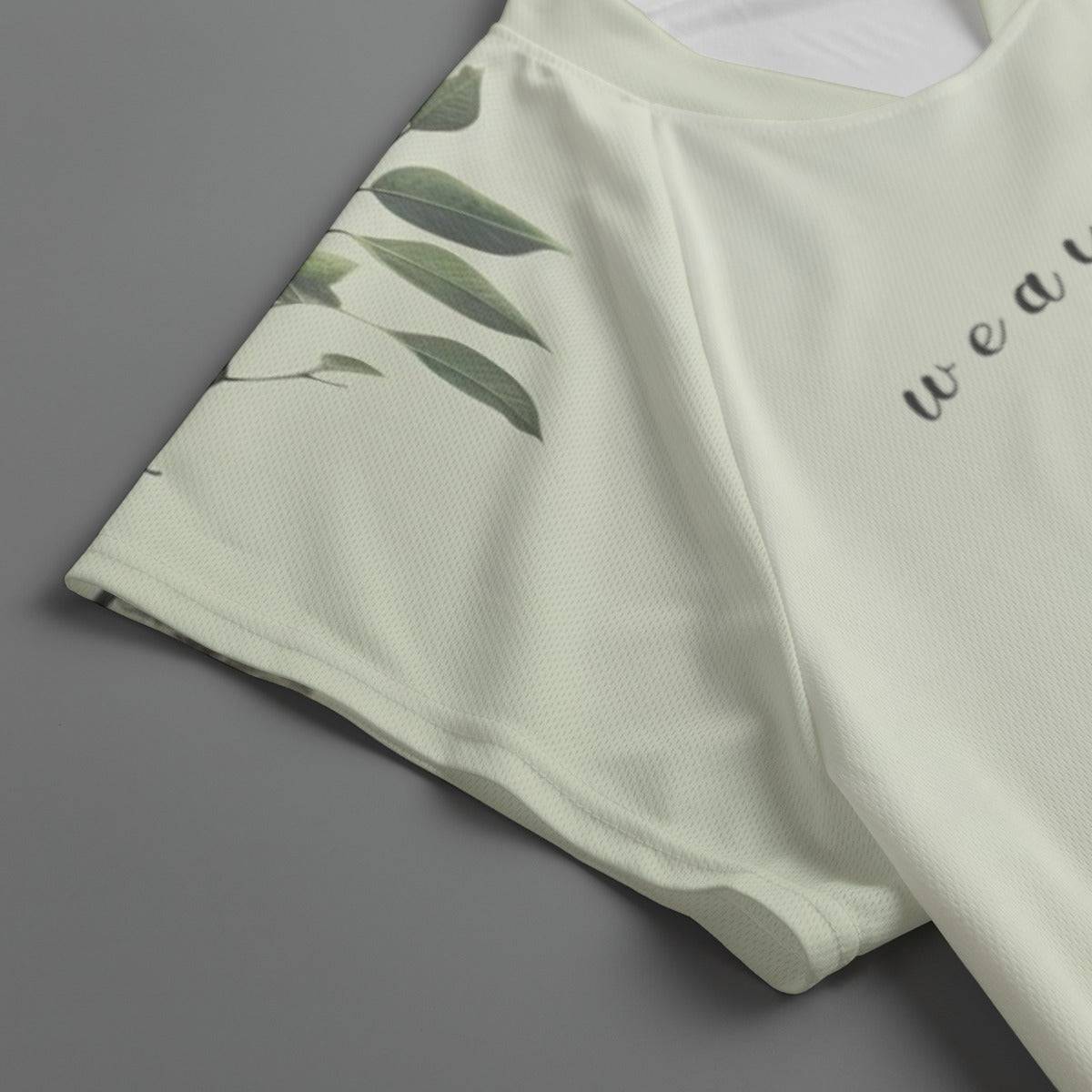 Raglan Sleeves Wrinkle Free Shirt (Peace2) - Weave West