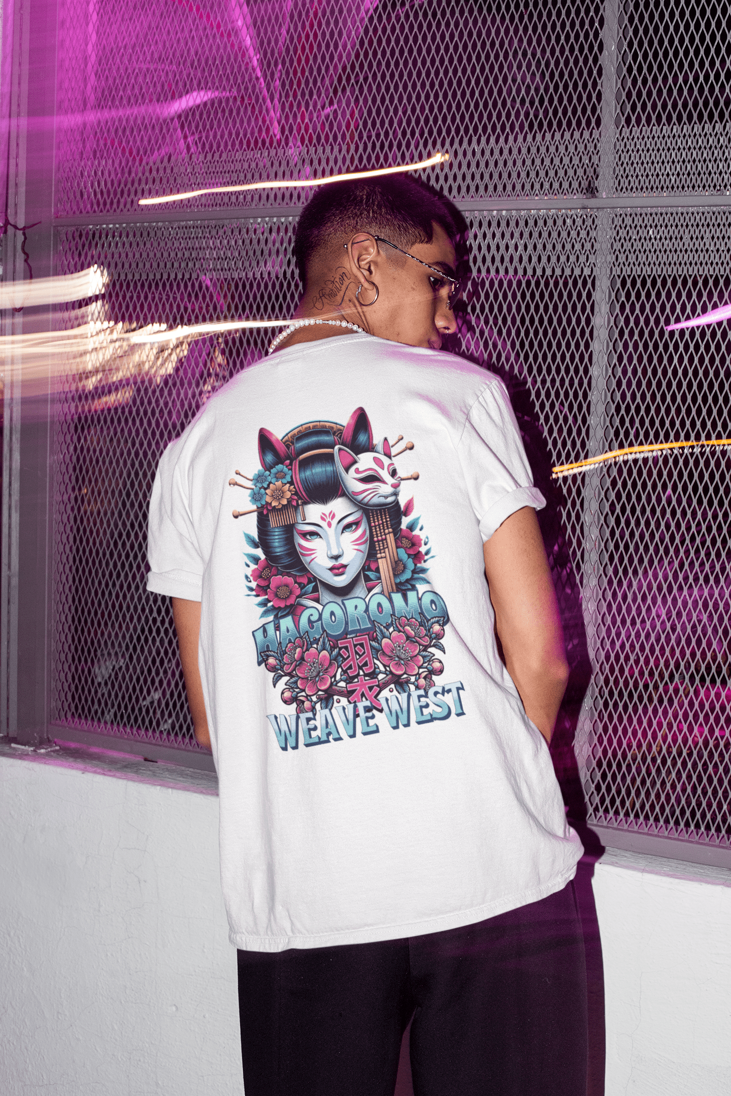 Soft Cotton Oversized Loose-Fit Tee (Hagoromo) - Weave West