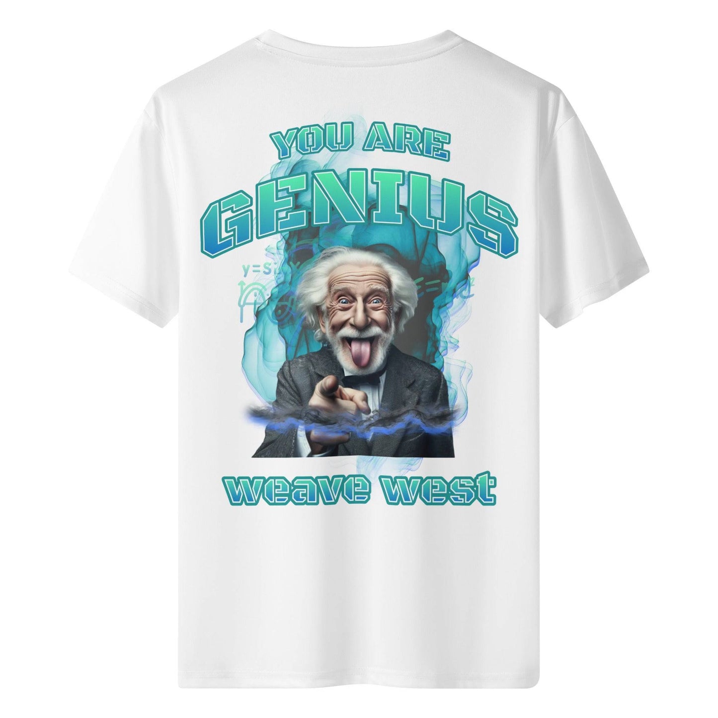 Wrinkle Free Polyester Slim Fit Tee (Genius) - Weave West