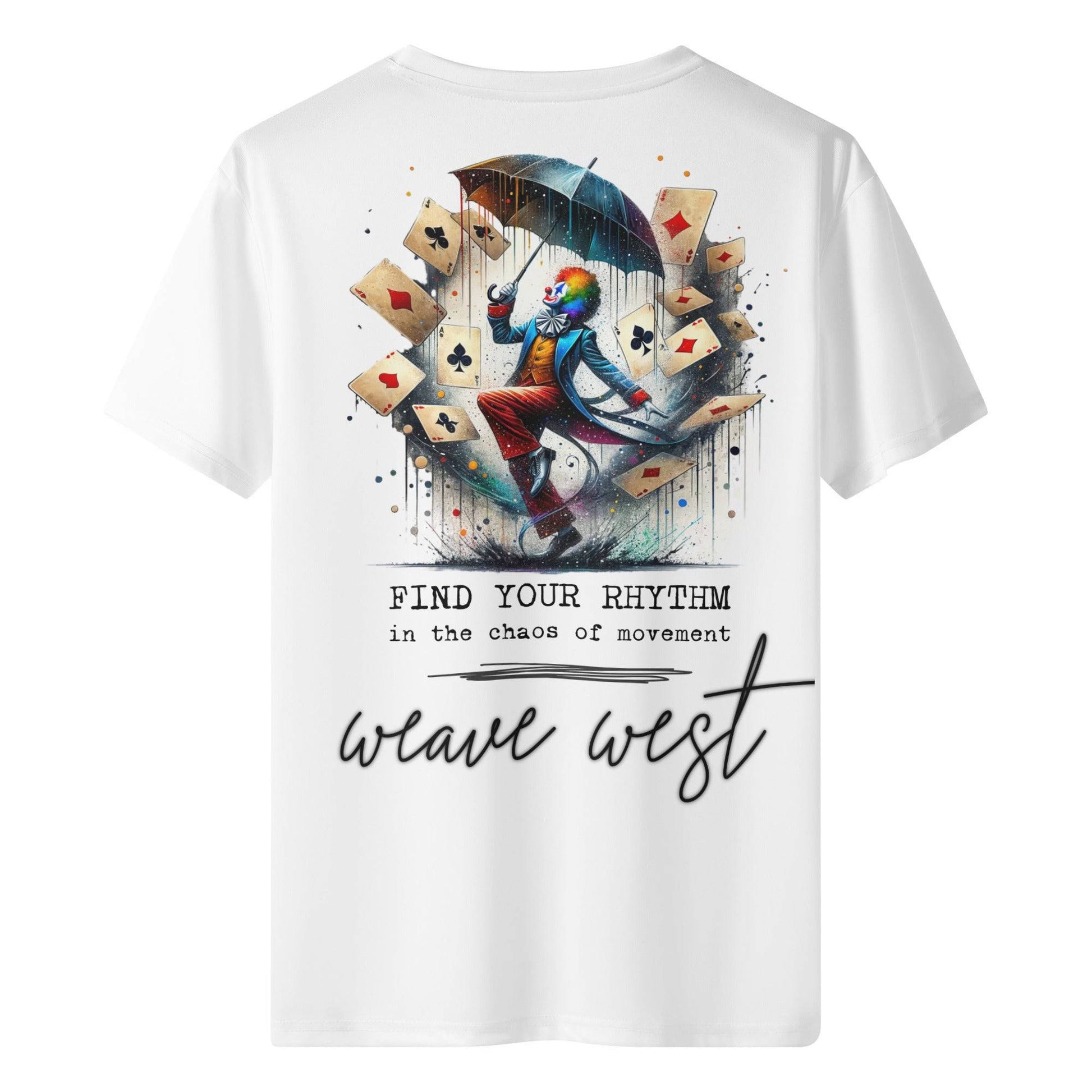 Wrinkle Free Polyester Slim Fit Tee (Joker) - Weave West