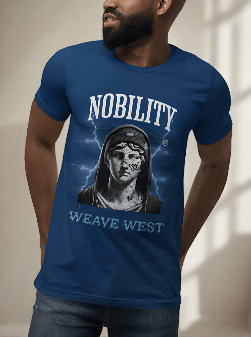Wrinkle Free Polyester Slim Fit Tee (Nobility) - Weave West