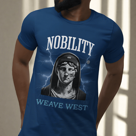 Wrinkle Free Polyester Slim Fit Tee (Nobility) - Weave West