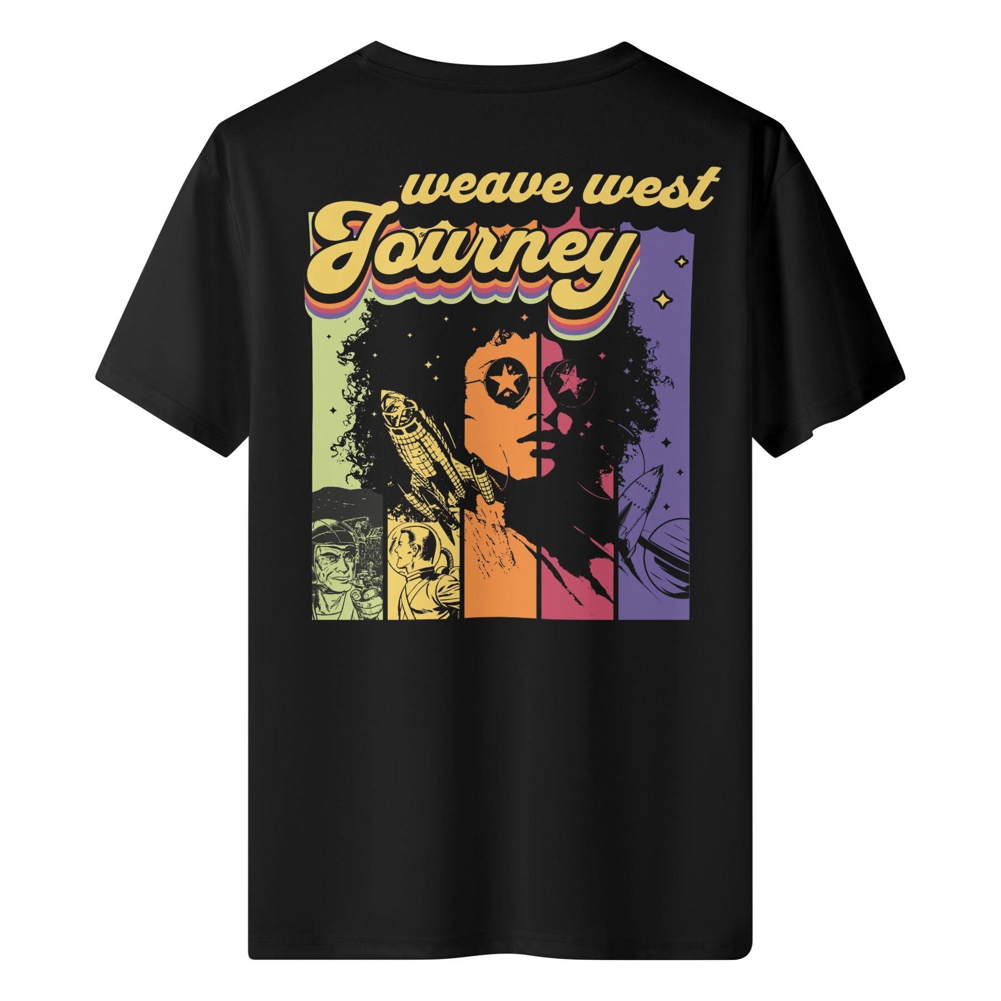 Wrinkle Free Polyester Slim Fit Tee ( Rock Star) - Weave West