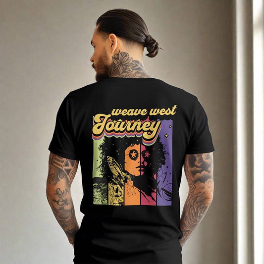 Wrinkle Free Polyester Slim Fit Tee ( Rock Star) - Weave West
