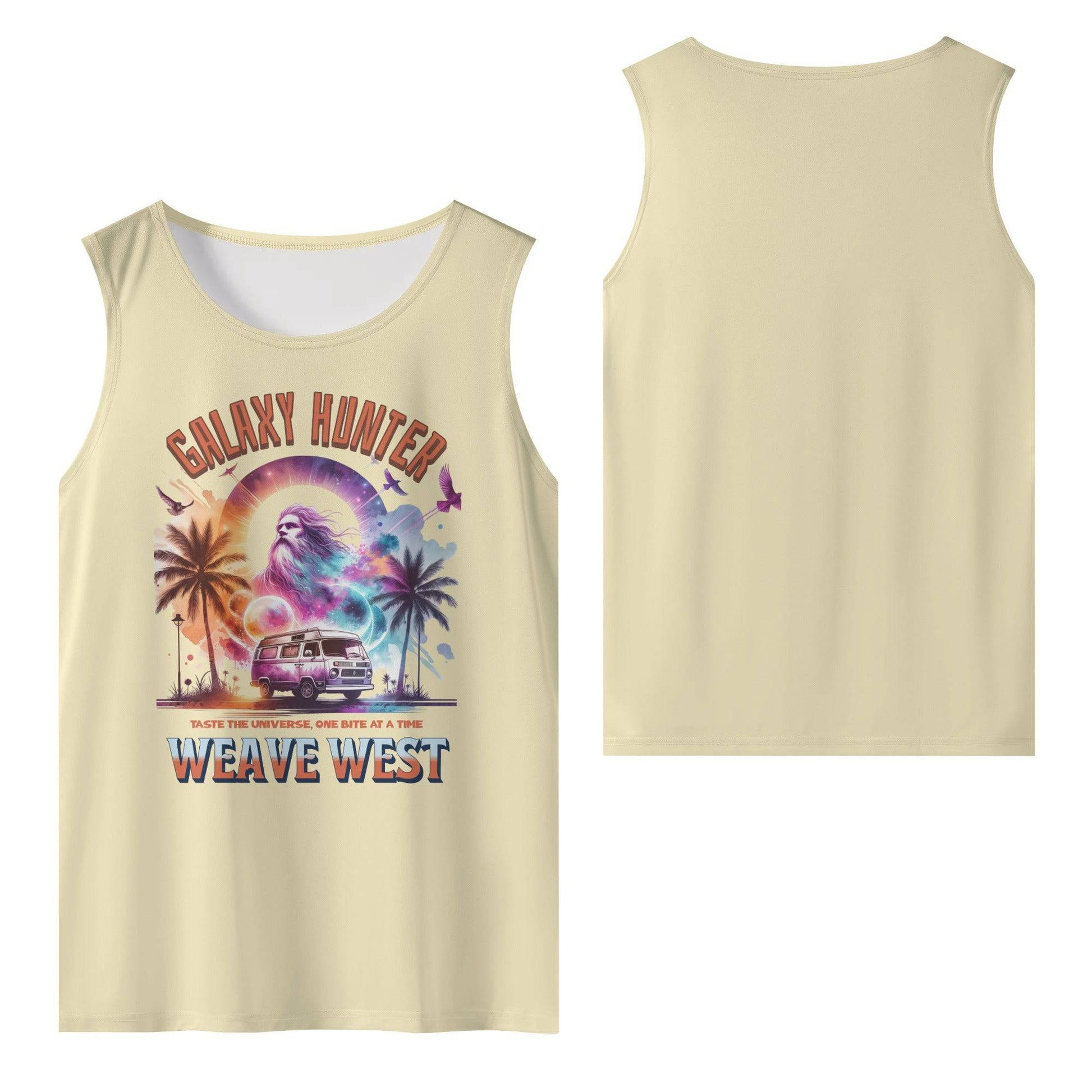 Wrinkle Free Sleeveless Tank (Galaxy Hunter) - Weave West