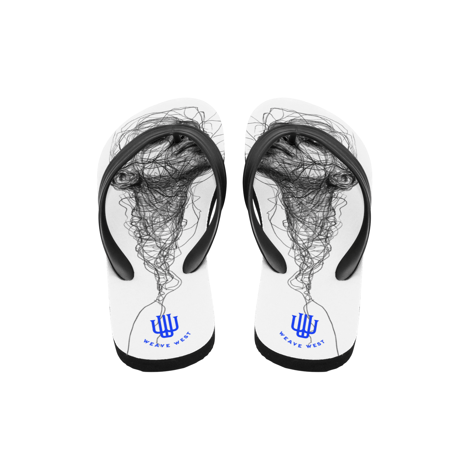 Simple Flip flops (Human) - Weave West