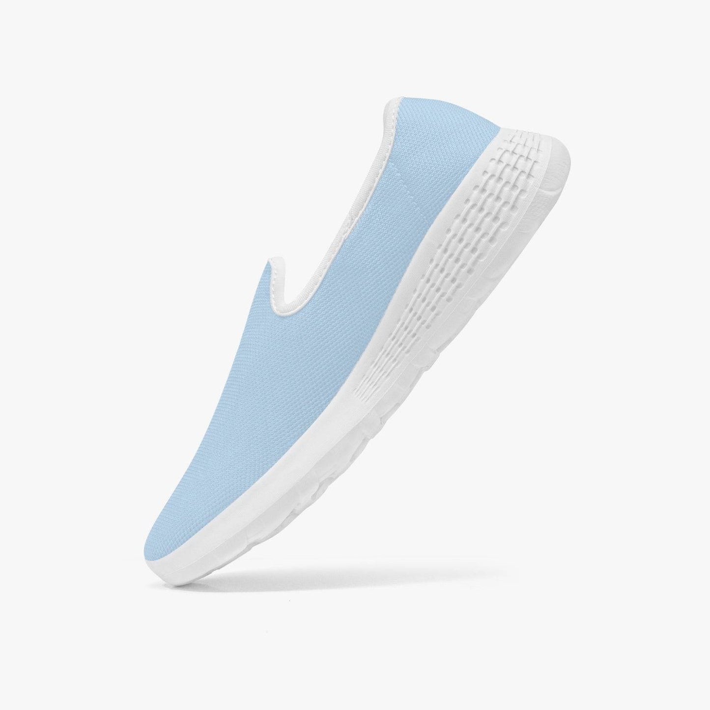 Office EasyGlide Walker Sky Blue | Women Comfortable Walking Slip On Shoes - Weave West