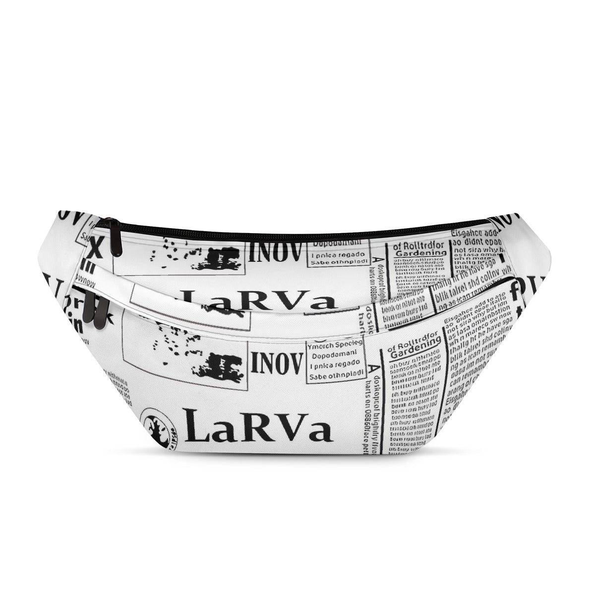 Large Fanny Bag Newspaper 2 - Weave West