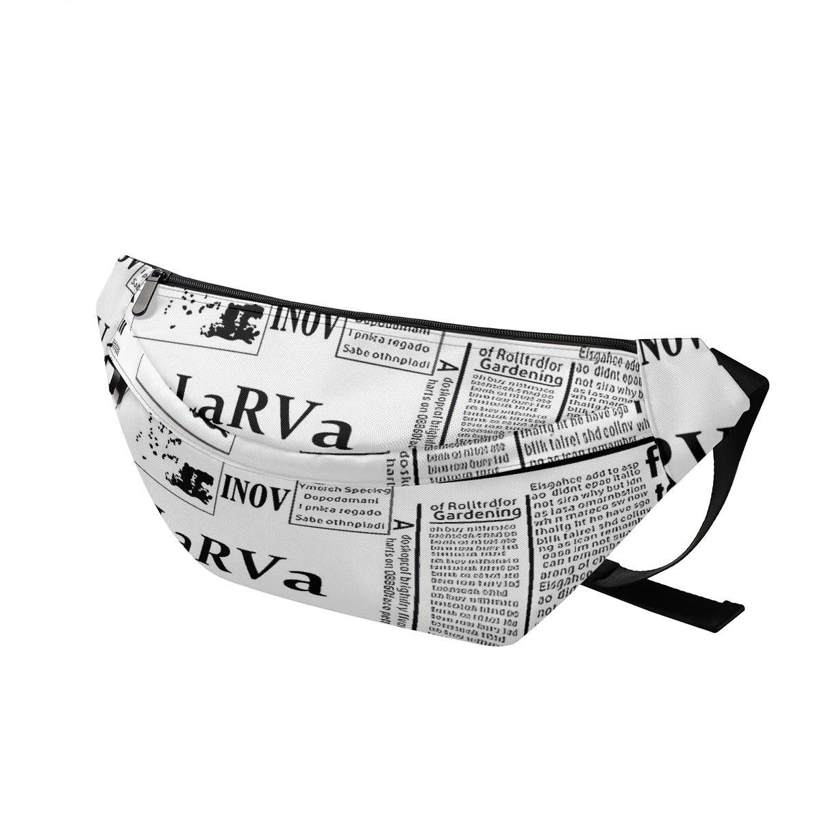 Large Fanny Bag Newspaper 2 - Weave West