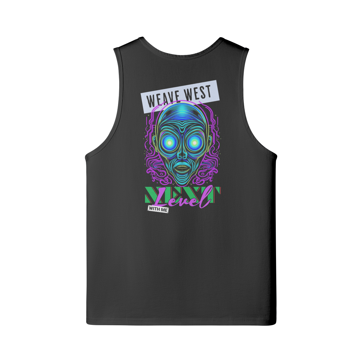 High Quality Oversized Cotton Tank (Next Level) - Weave West