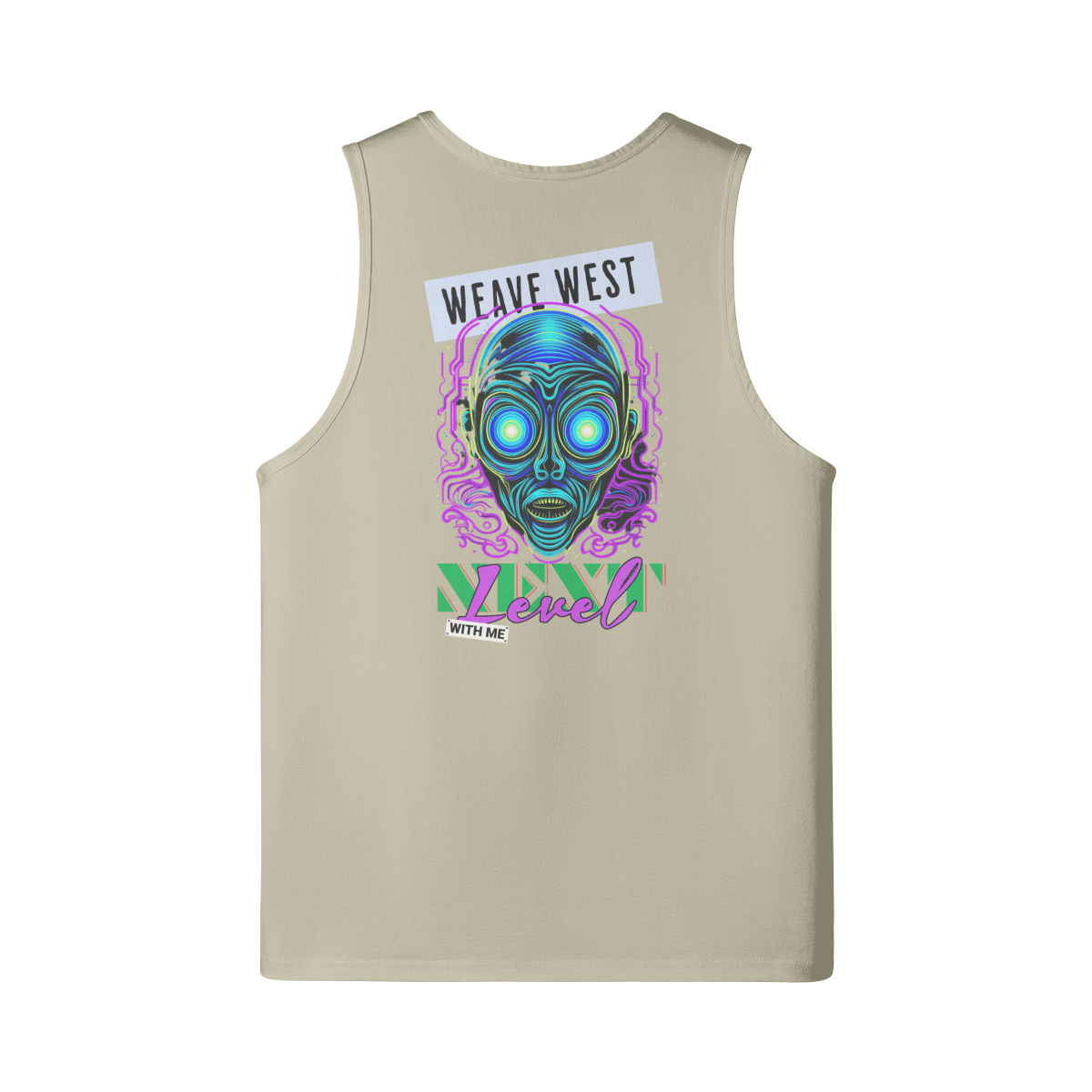 High Quality Oversized Cotton Tank (Next Level) - Weave West