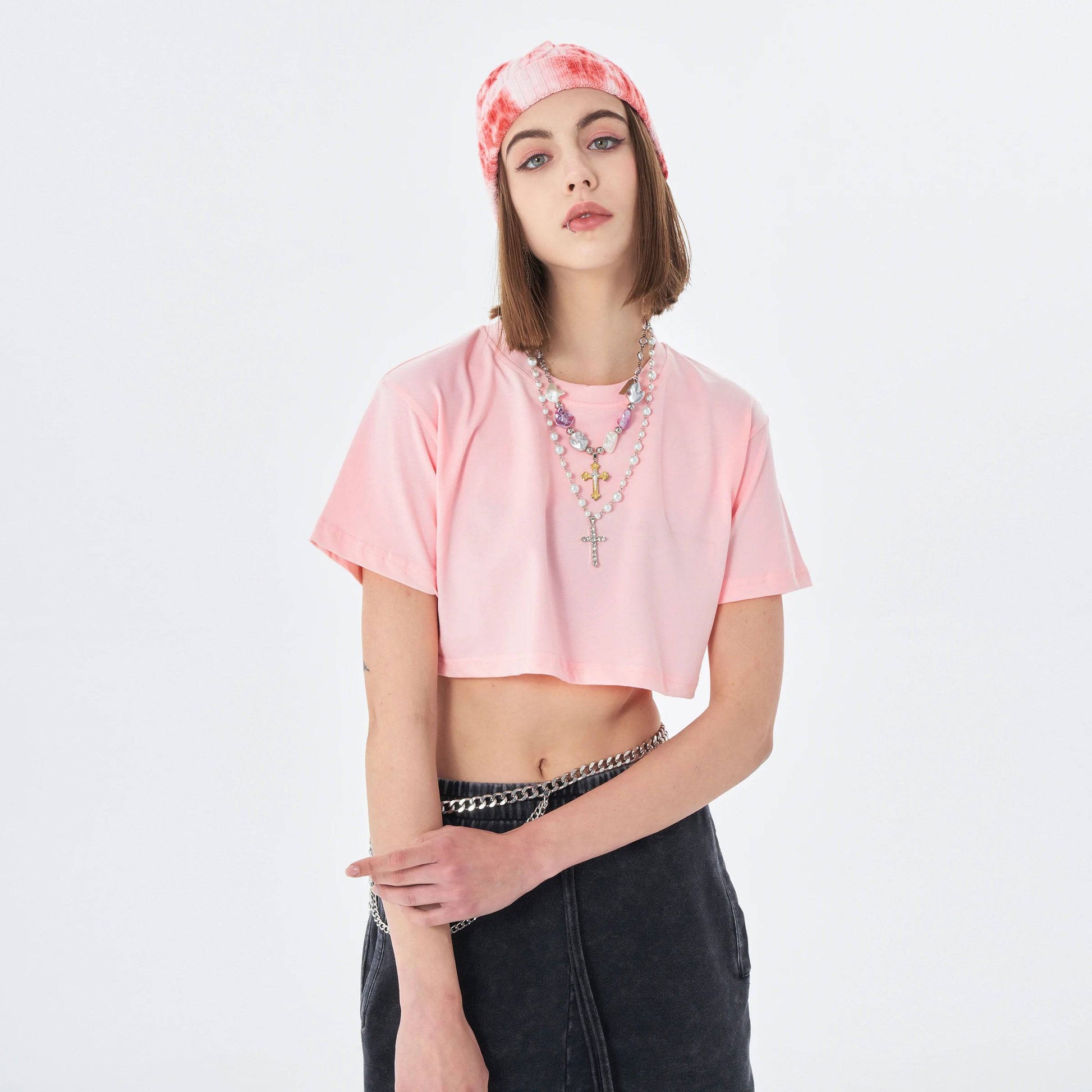 Soft Cotton Loose Crop Top Elizabeth | Loose Crop Shirt - Weave West