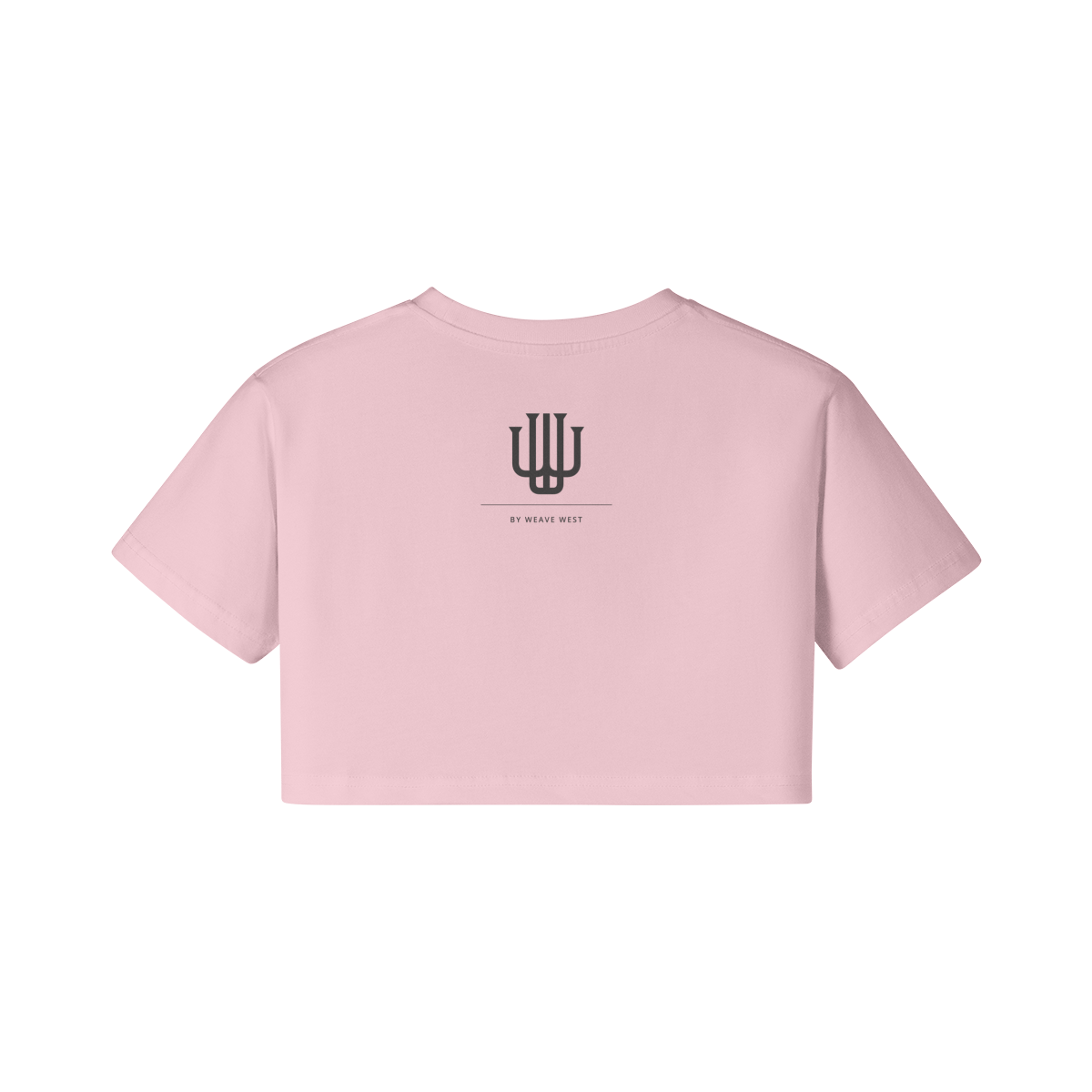 Soft Cotton Loose Crop Top Signature 4 | Loose Crop Shirt - Weave West