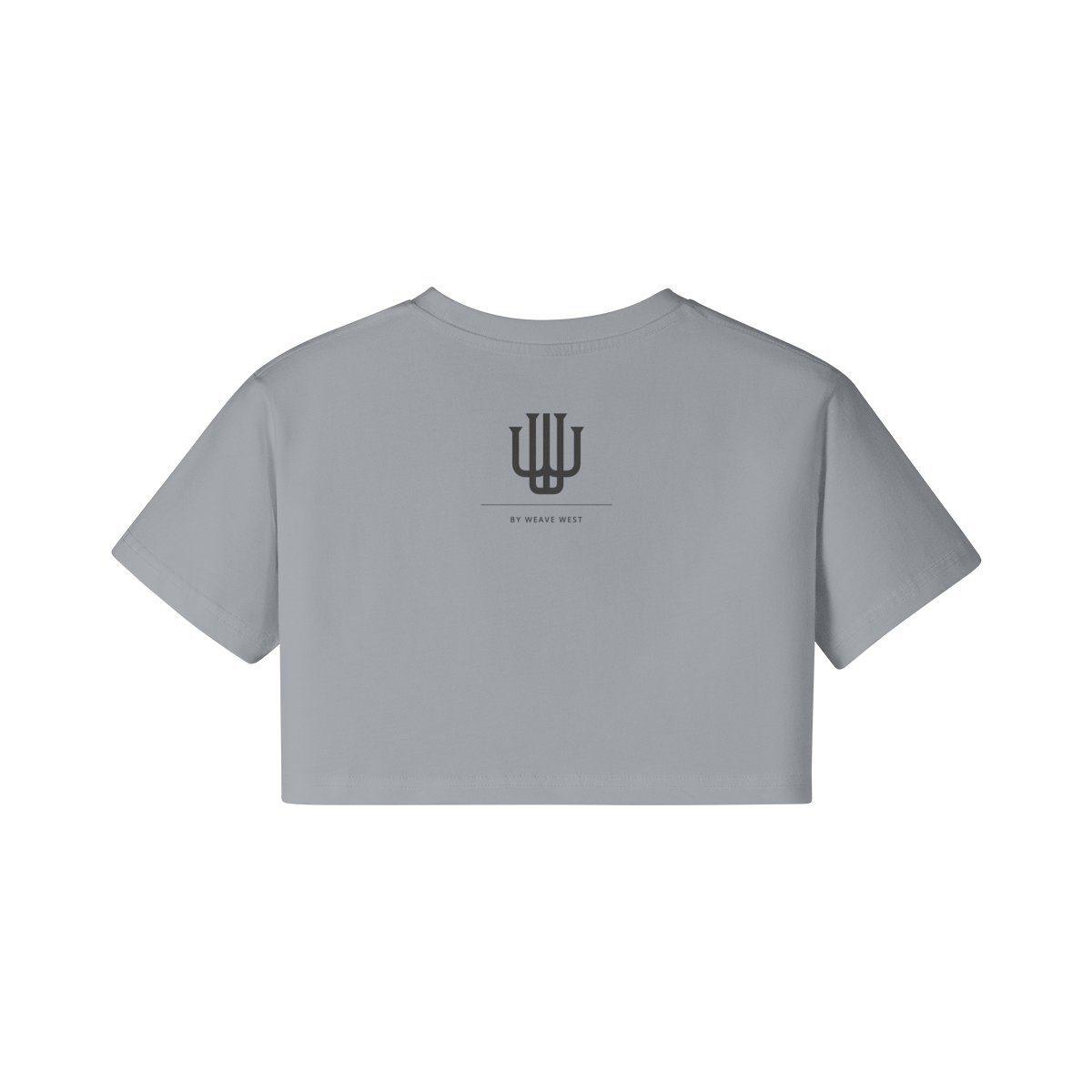 Soft Cotton Loose Crop Top Signature 4 | Loose Crop Shirt - Weave West