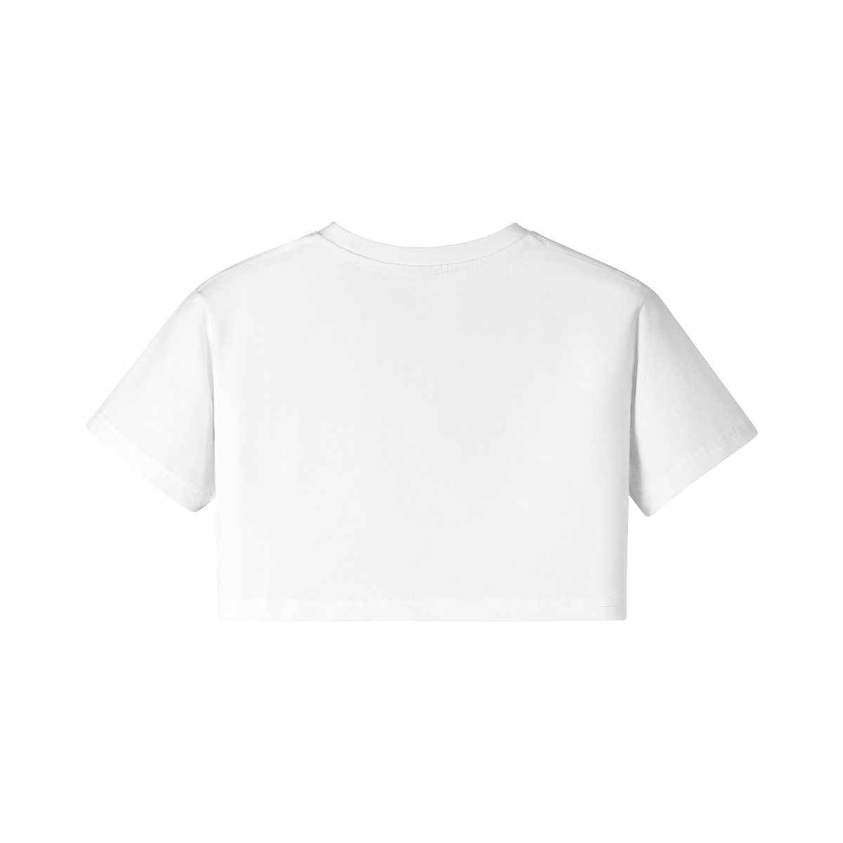 Soft Cotton Loose Crop Top Signature 5 | Loose Crop Shirt - Weave West