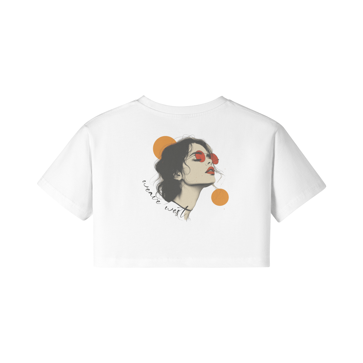 Soft Cotton Loose Crop Top Tammy | Loose Crop Shirt - Weave West