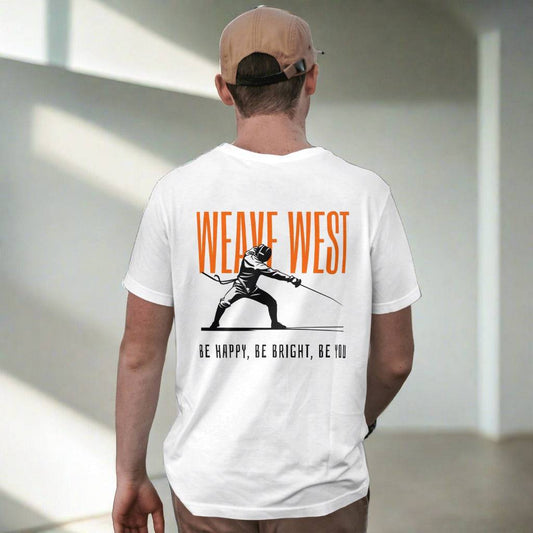 Super Soft Cotton Body Fit Tee (Fencing) - Weave West