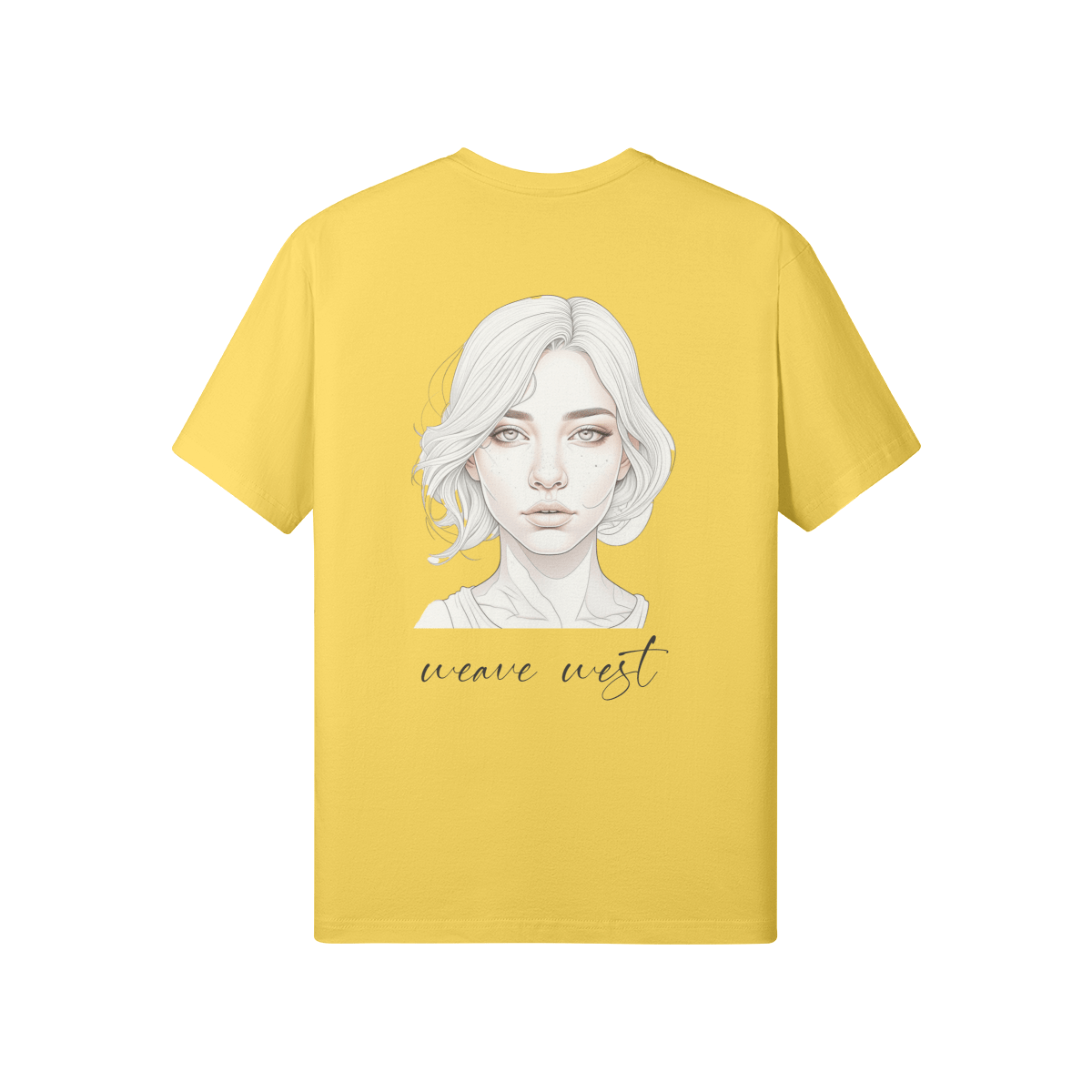 Women High Quality Soft Cotton Tee Elizabeth - Weave West