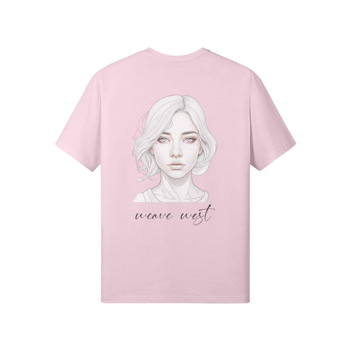 Women High Quality Soft Cotton Tee Elizabeth - Weave West