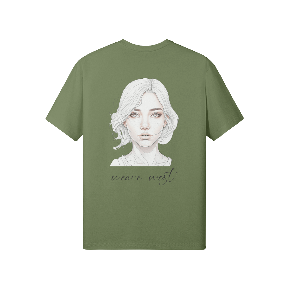 Women High Quality Soft Cotton Tee Elizabeth - Weave West