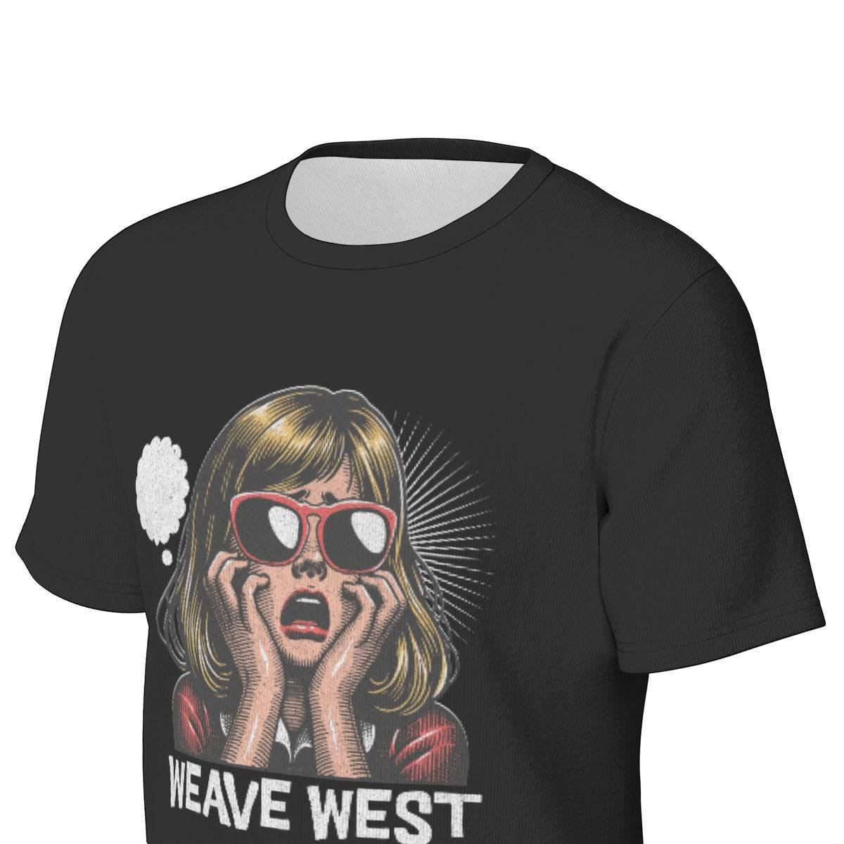 Soft Loose-Fit Thin Cotton Long Sleeves Tee (Panic) - Weave West