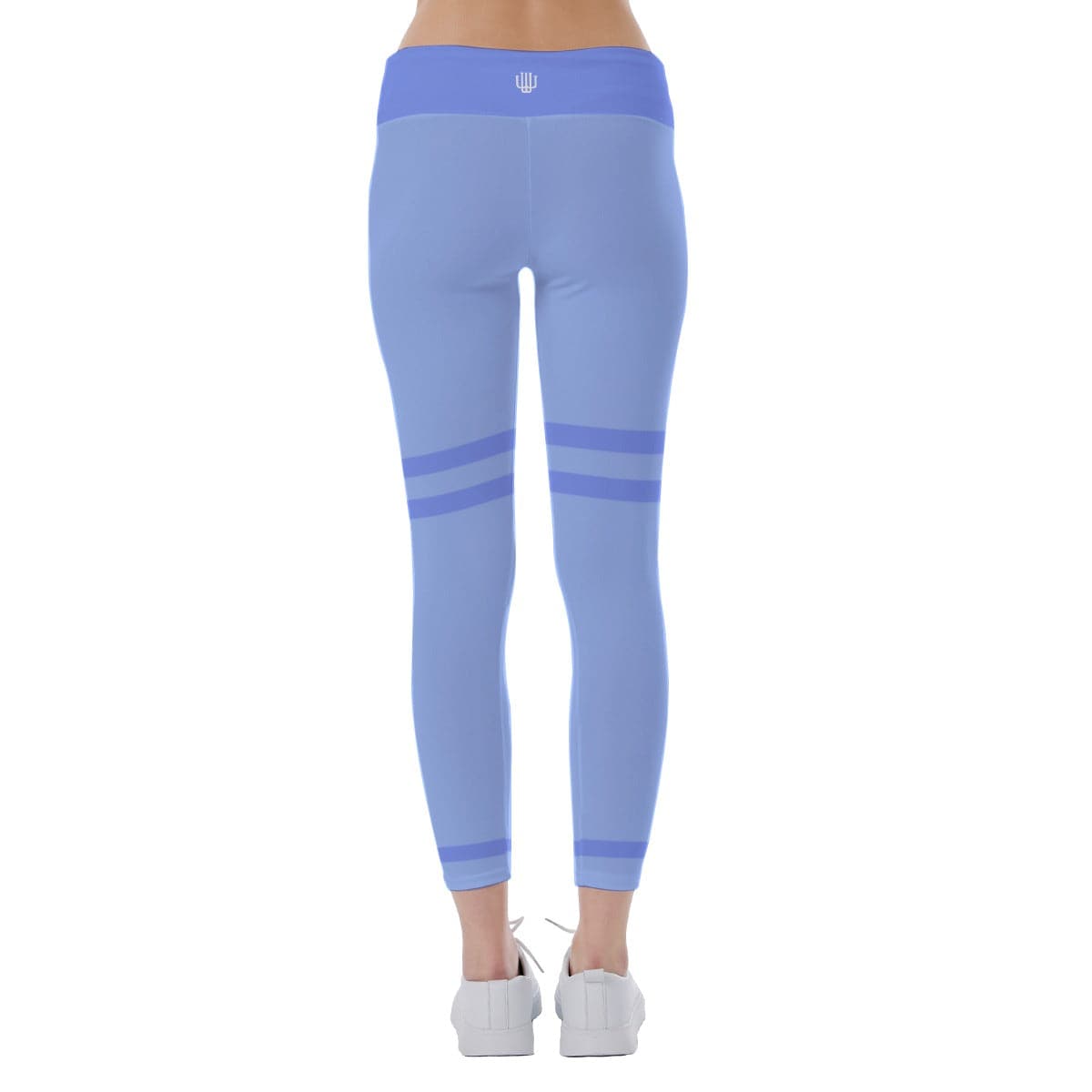 High Waist Ankle Leggings Blue Bliss | Women Yoga & Exercising Leggings - Weave West