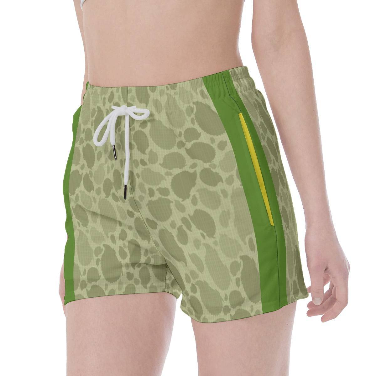 Active Sport Pocket Shorts Camo | Women Hiking Trek Shorts - Weave West