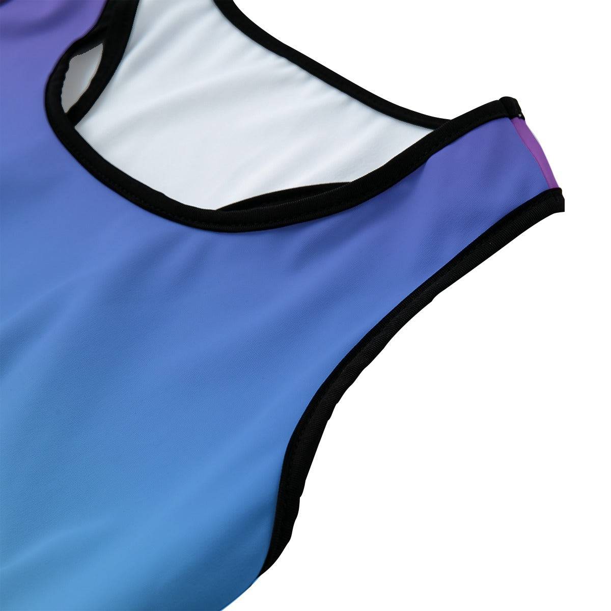 Chest Support Sports Bra Gradient Minsk | Women Active Comfortable Push Up Bra - Weave West