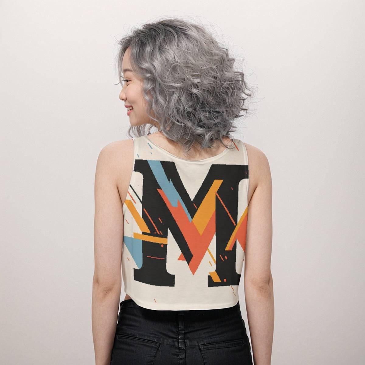 Crop Workout Tank Top M | Loose Fit Workout Tank Top - Weave West