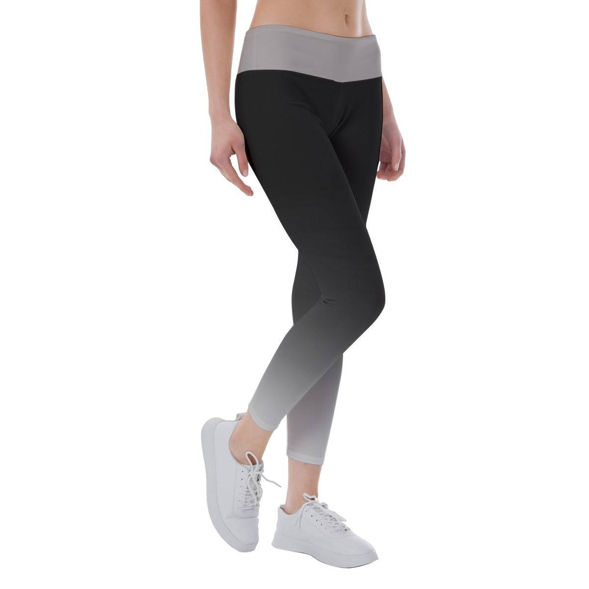 High Waist Ankle Leggings Midnight Frost 1 | Women Yoga & Exercising Leggings - Weave West
