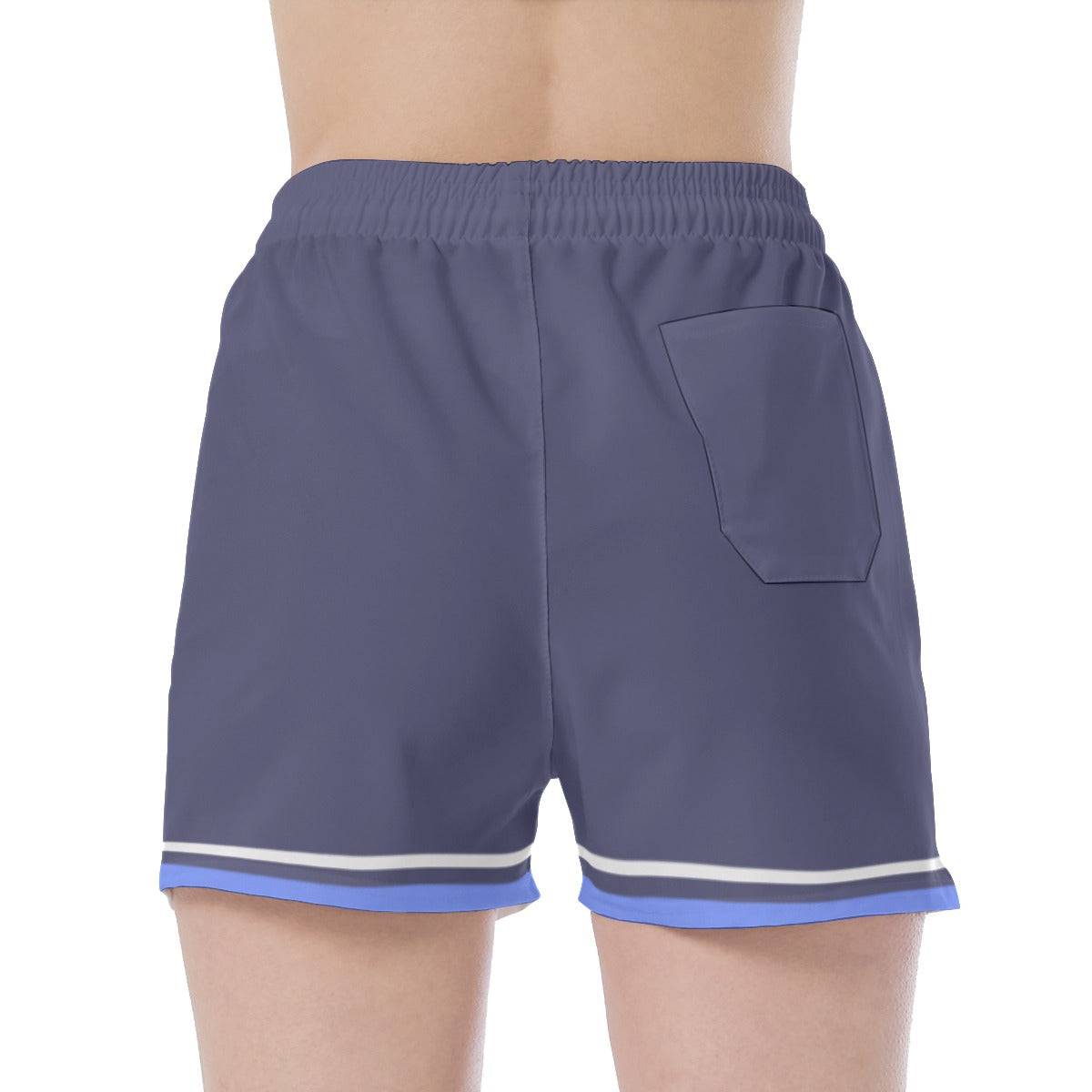 Active Sport Pocket Shorts Mystic Slate | Women Hiking Trek Shorts - Weave West