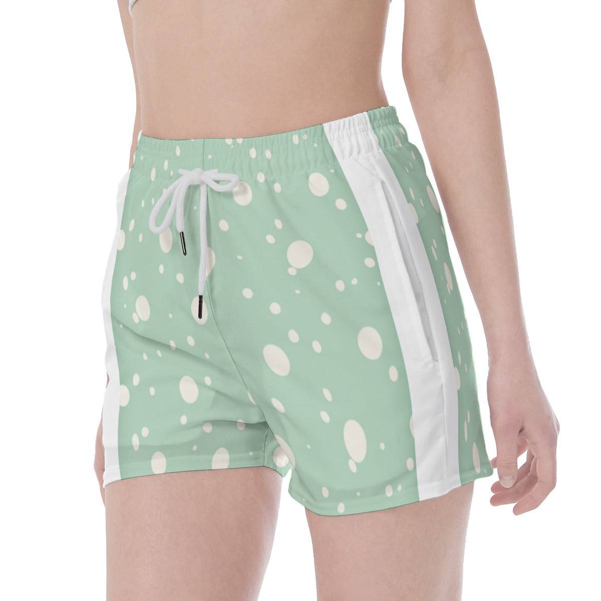 Active Sport Pocket Shorts Paint Drops | Women Hiking Trek Shorts - Weave West